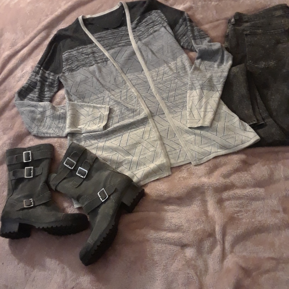 Grey lightweight sweater